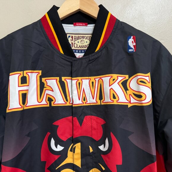 Atlanta Hawks Mitchell & Ness Official NBA 1995/96 Authentic Jacket 2XL NEW $150 - Picture 2 of 9